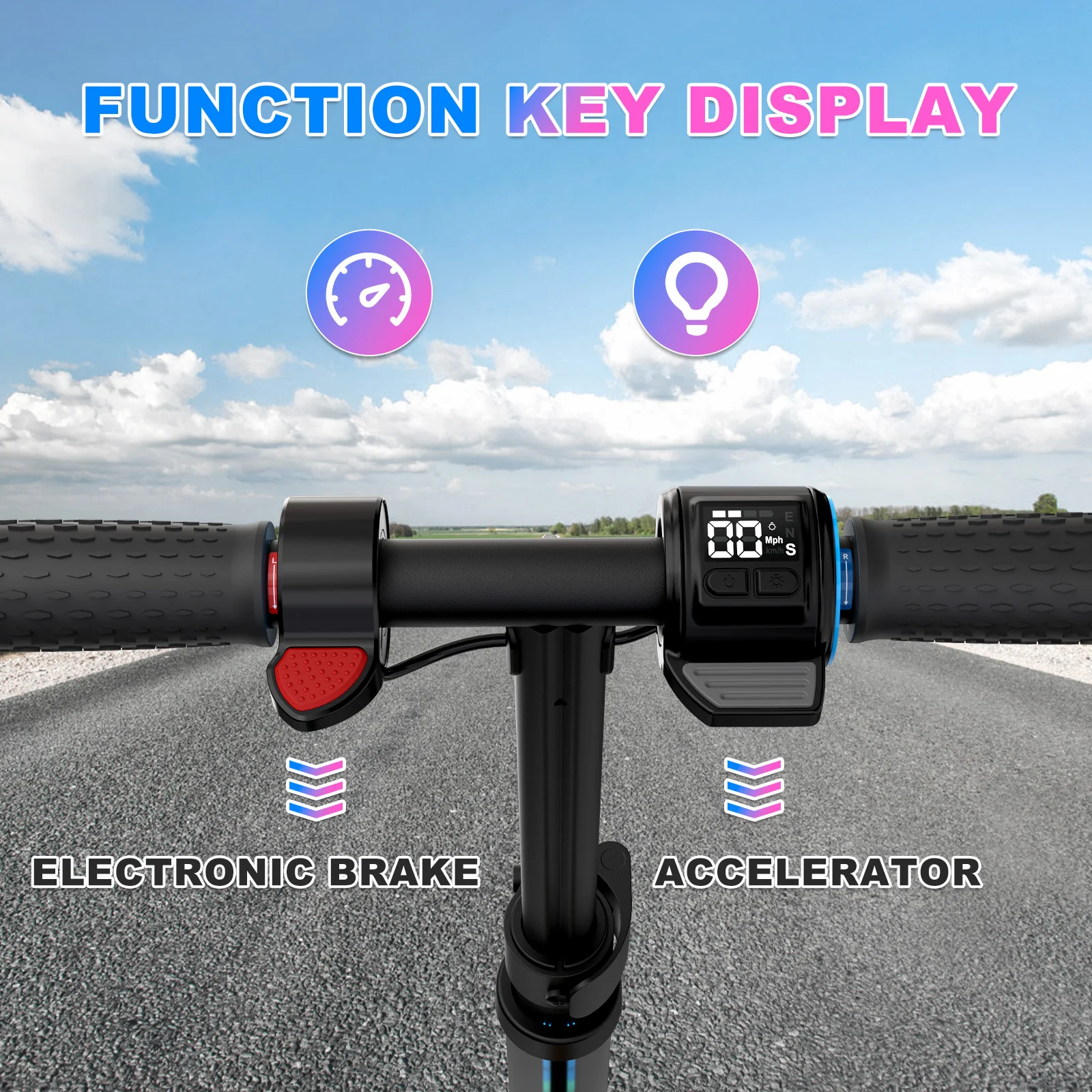 EVERCROSS EV06C Electric Scooter for Kids Ages 6 to 12 - Image 4