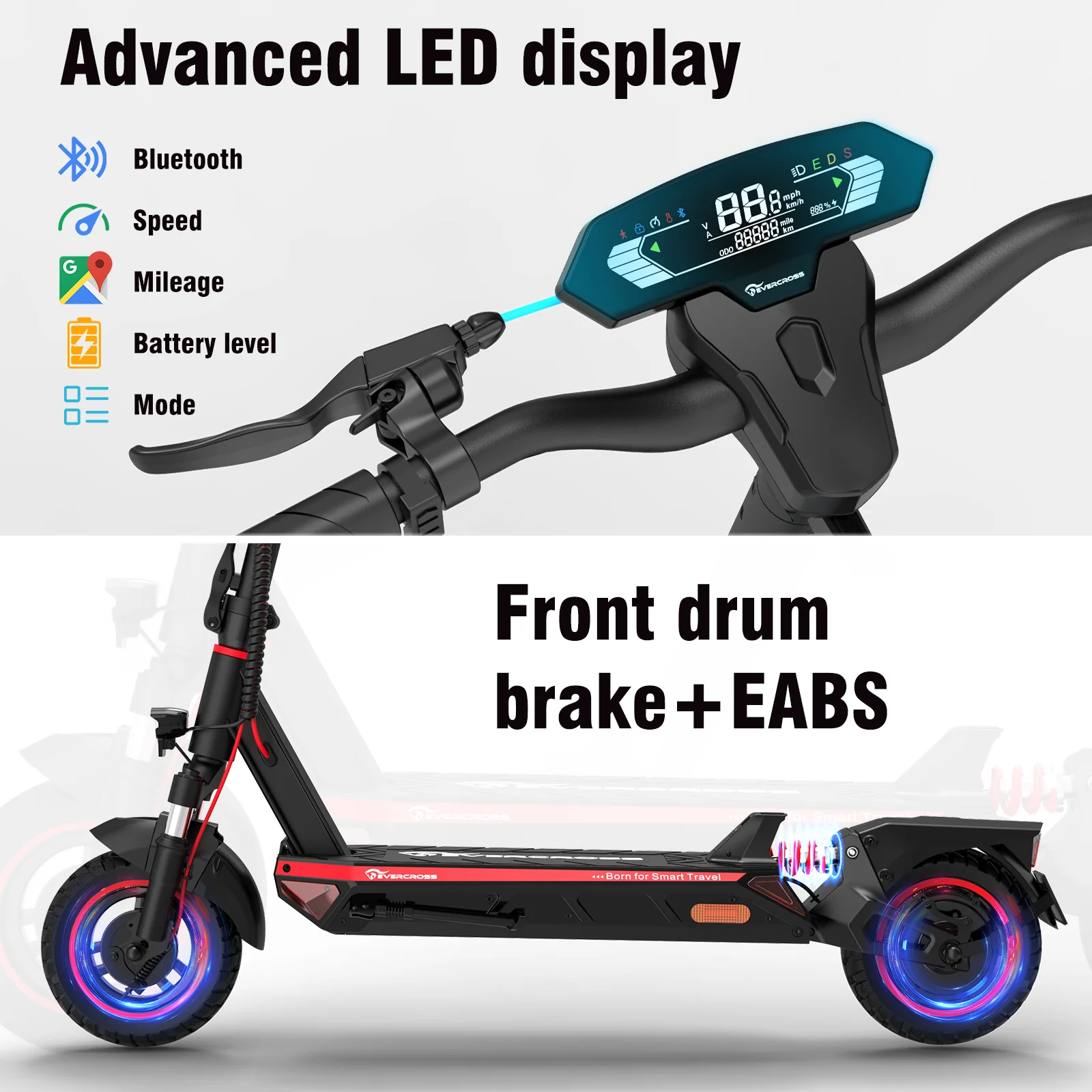 EVERCROSS A1 Electric scooter - Image 3
