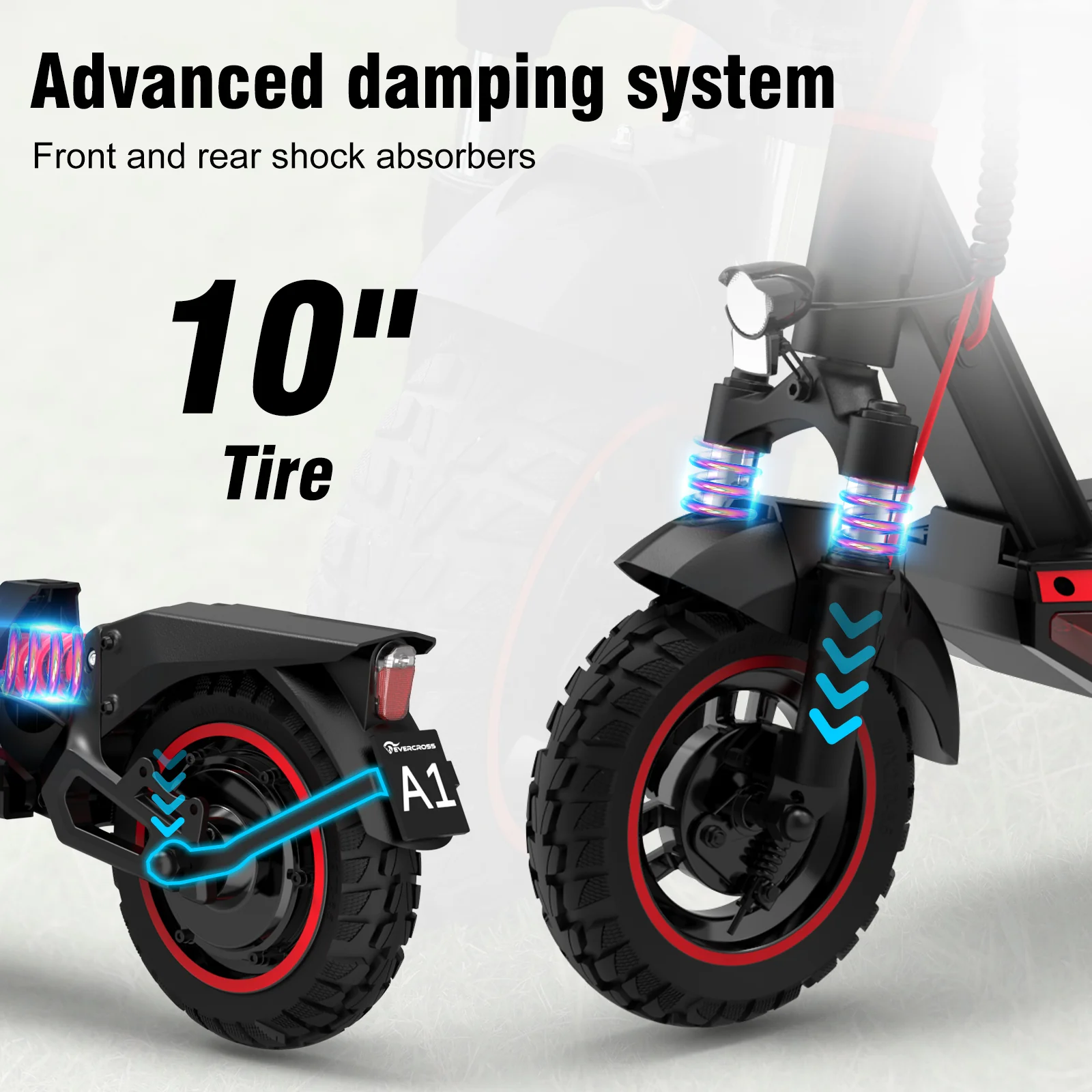 EVERCROSS A1 Electric scooter - Image 7