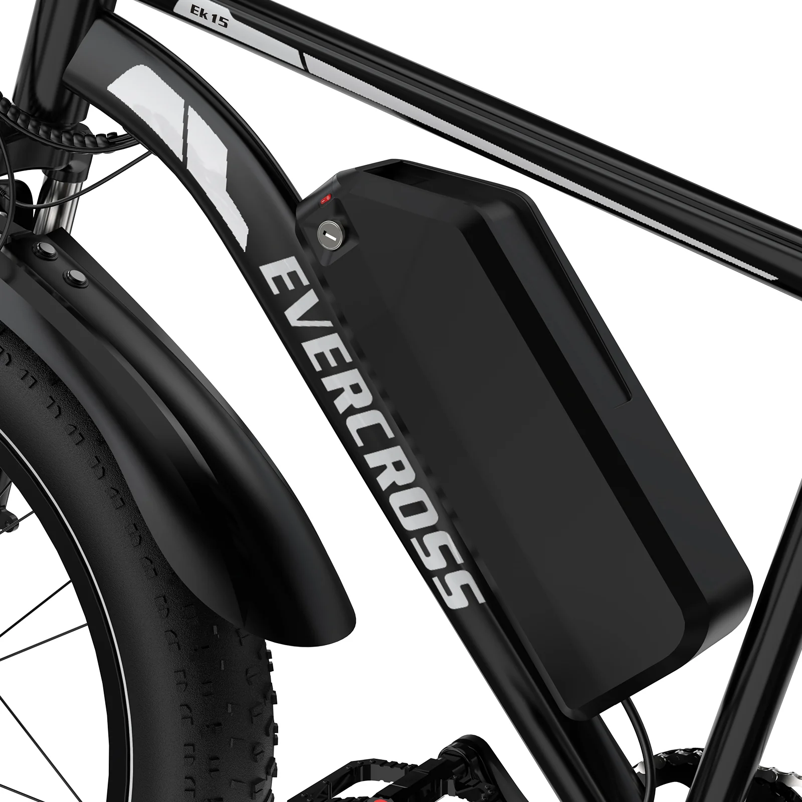 Evercross EK15S Fat-Tyre Electric Bicycle - Image 9
