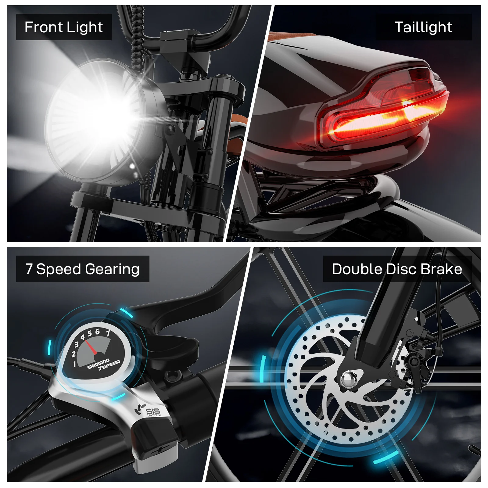 EVERCROSS EK30 Powerful Electric Bike for Adults-NFC - Image 7