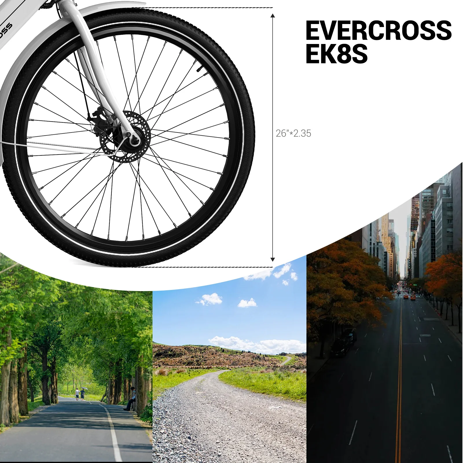 EVERCROSS EK8 Electric Bike-APP - Image 7