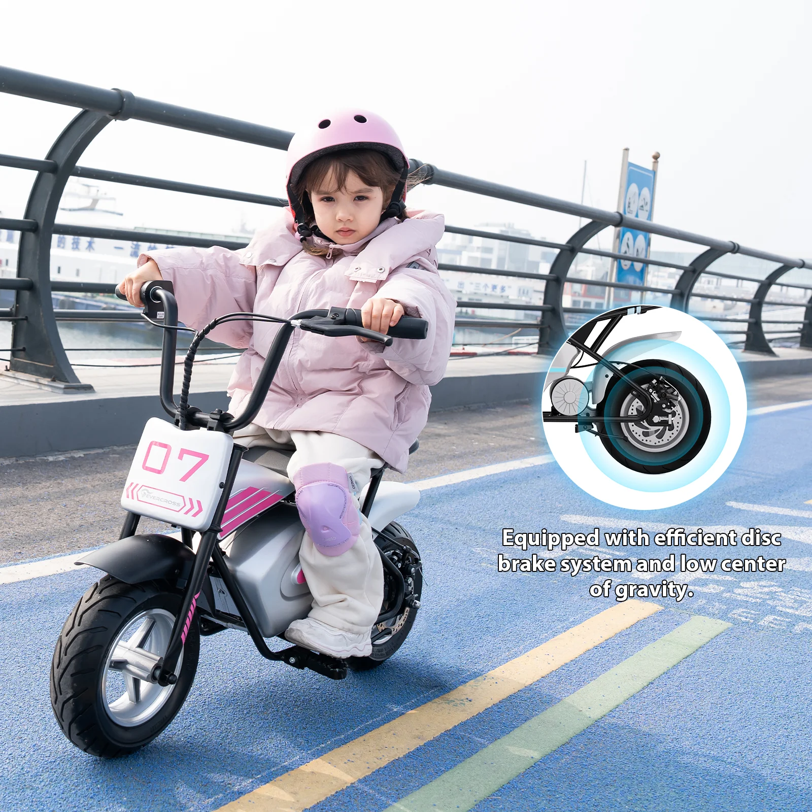 EVERCROSS EV07M Electric Motorcycle for Children Aged 3-12 - Image 4