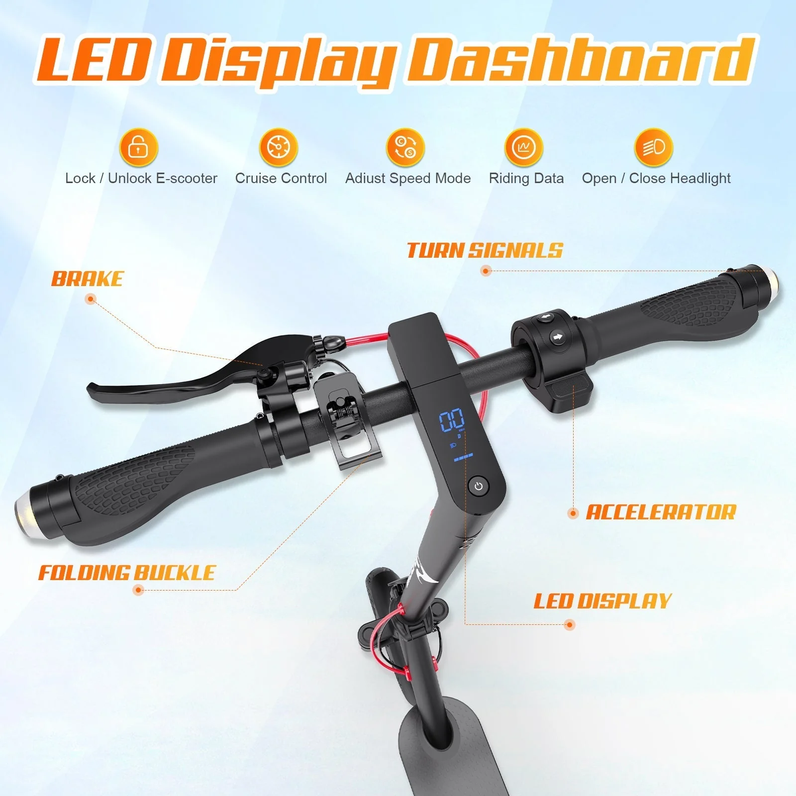 EVERCROSS EV10K PRO Electric Scooter - Image 11