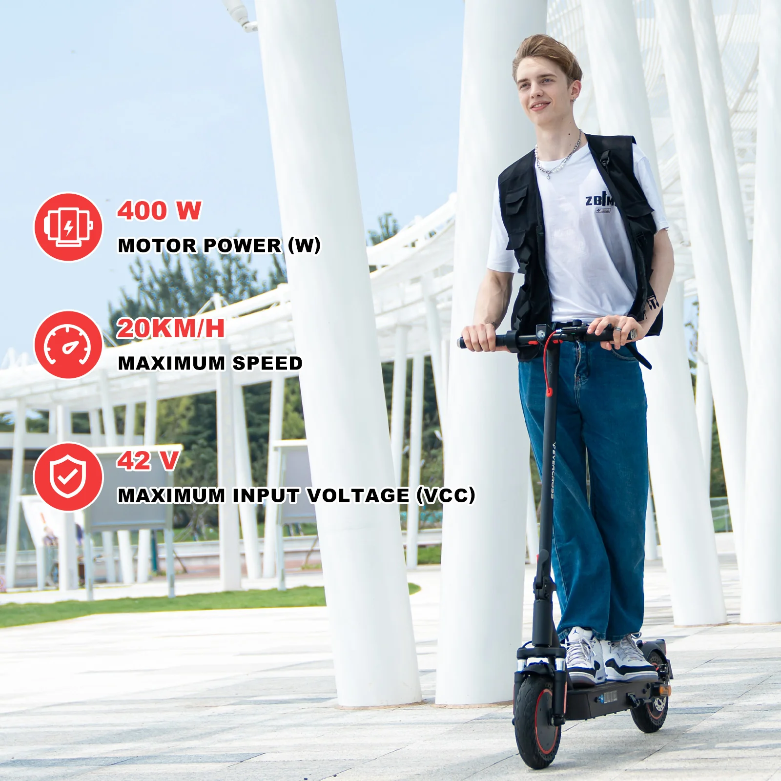 EVERCROSS EV10K PRO Electric Scooter - Image 4