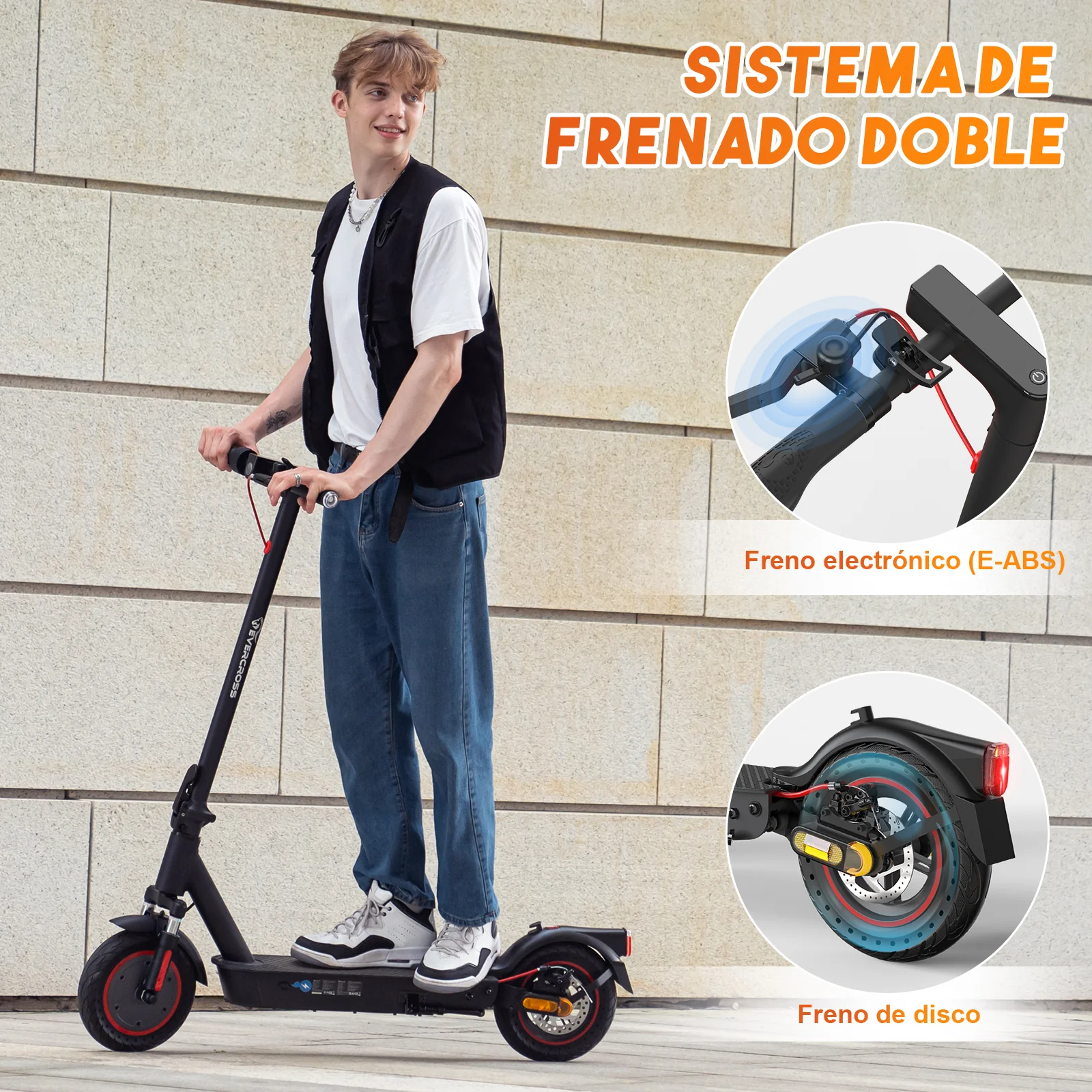 EVERCROSS EV10K PRO Electric Scooter - Image 9