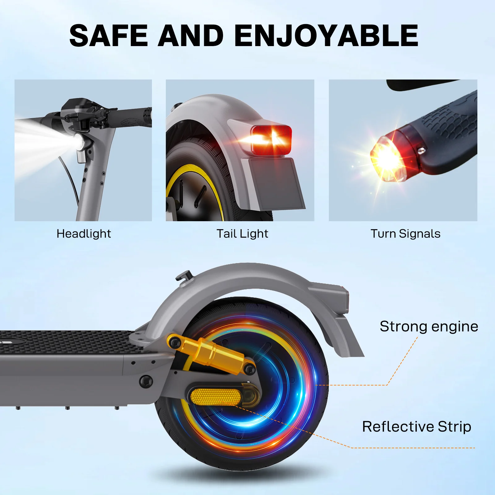 EVERCROSS EV10S MAX Electric Scooter-25km/h - Image 4
