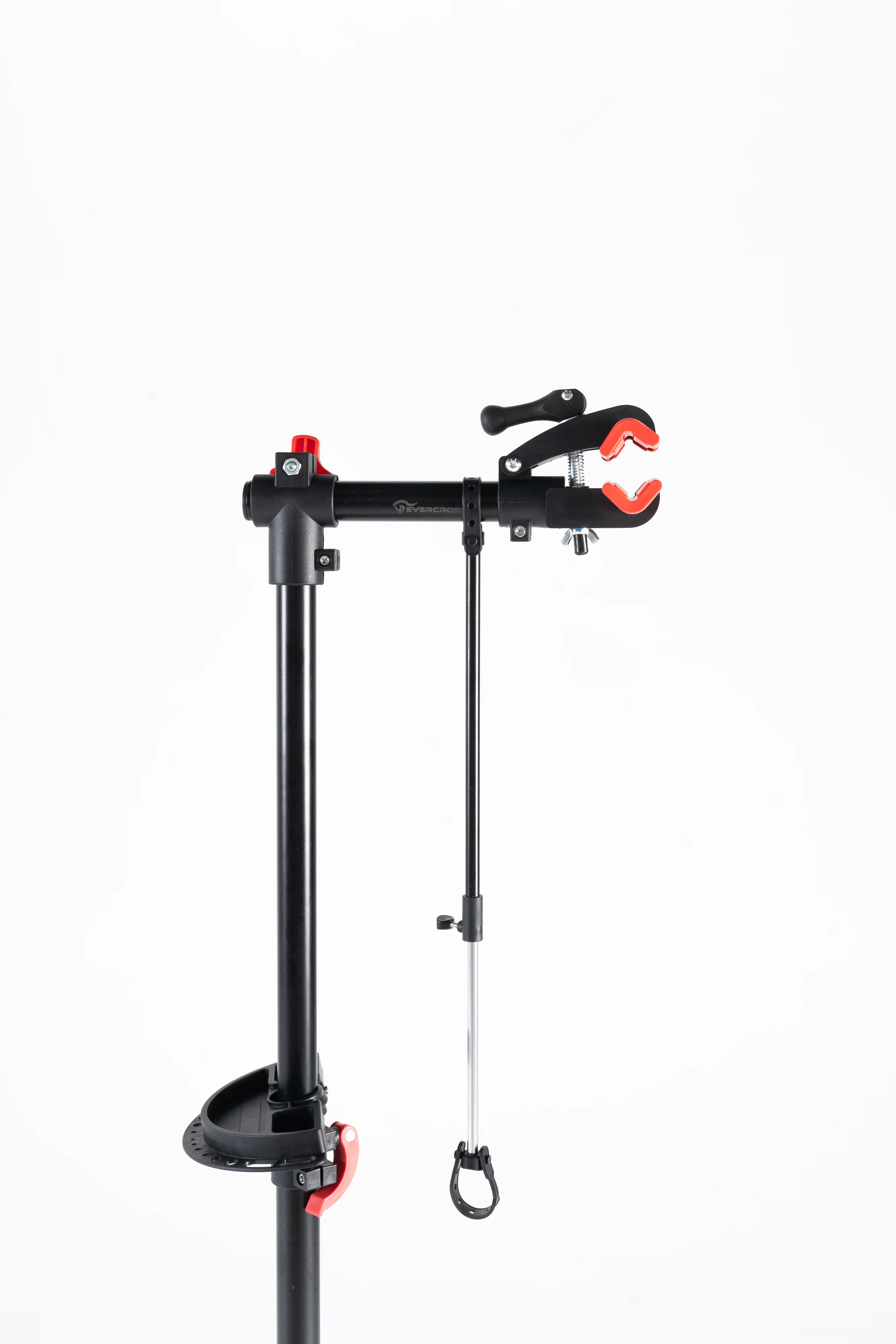 EVERCROSS Foldable Bike Repair Stand with 360° Rotating Clamp, Adjustable Height up to 1.73 m, Magnetic Tool Tray, Stable Tripod Base - Image 7
